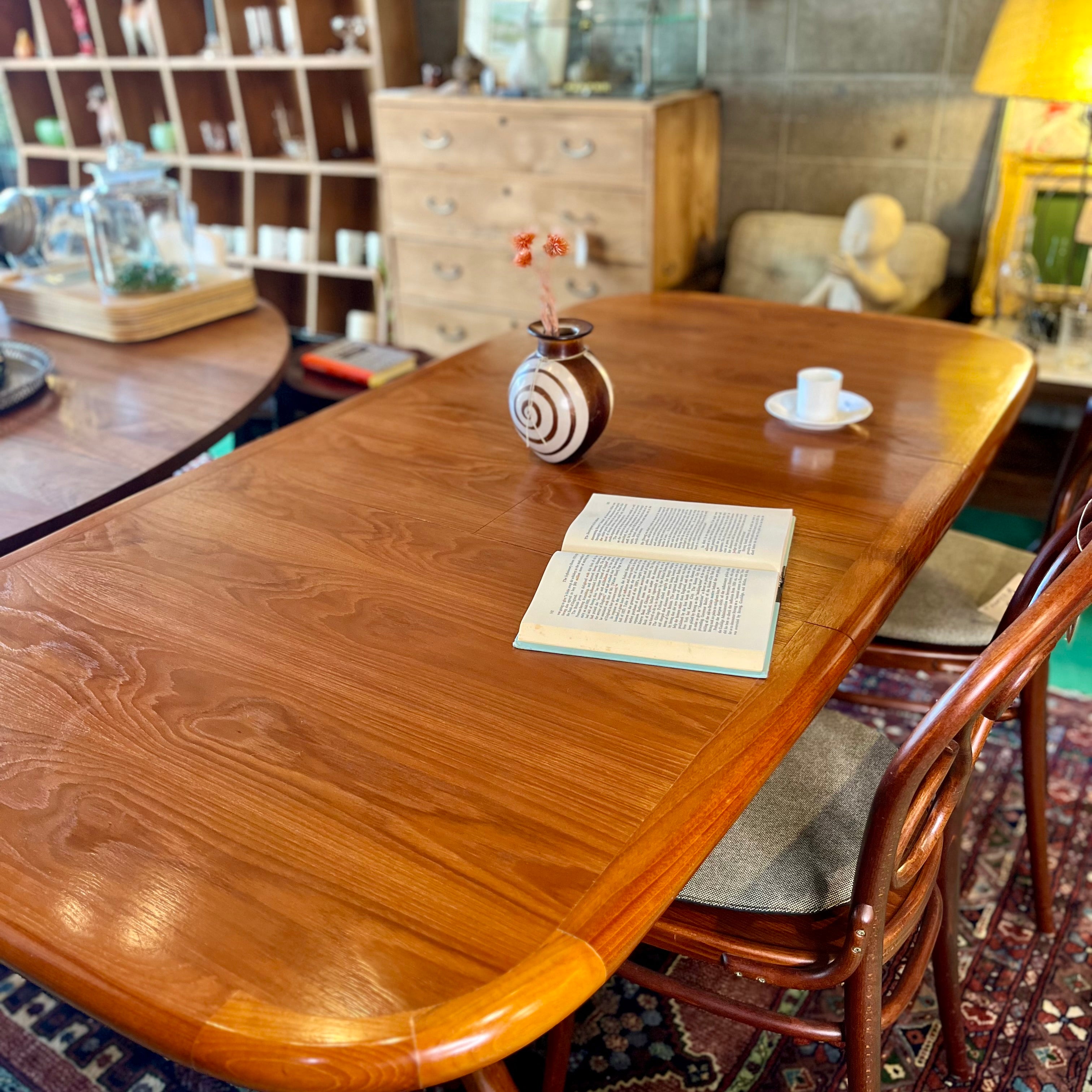 チーク材伸長式ダイニングテーブル ヴィンテージ 中古 ジャパン