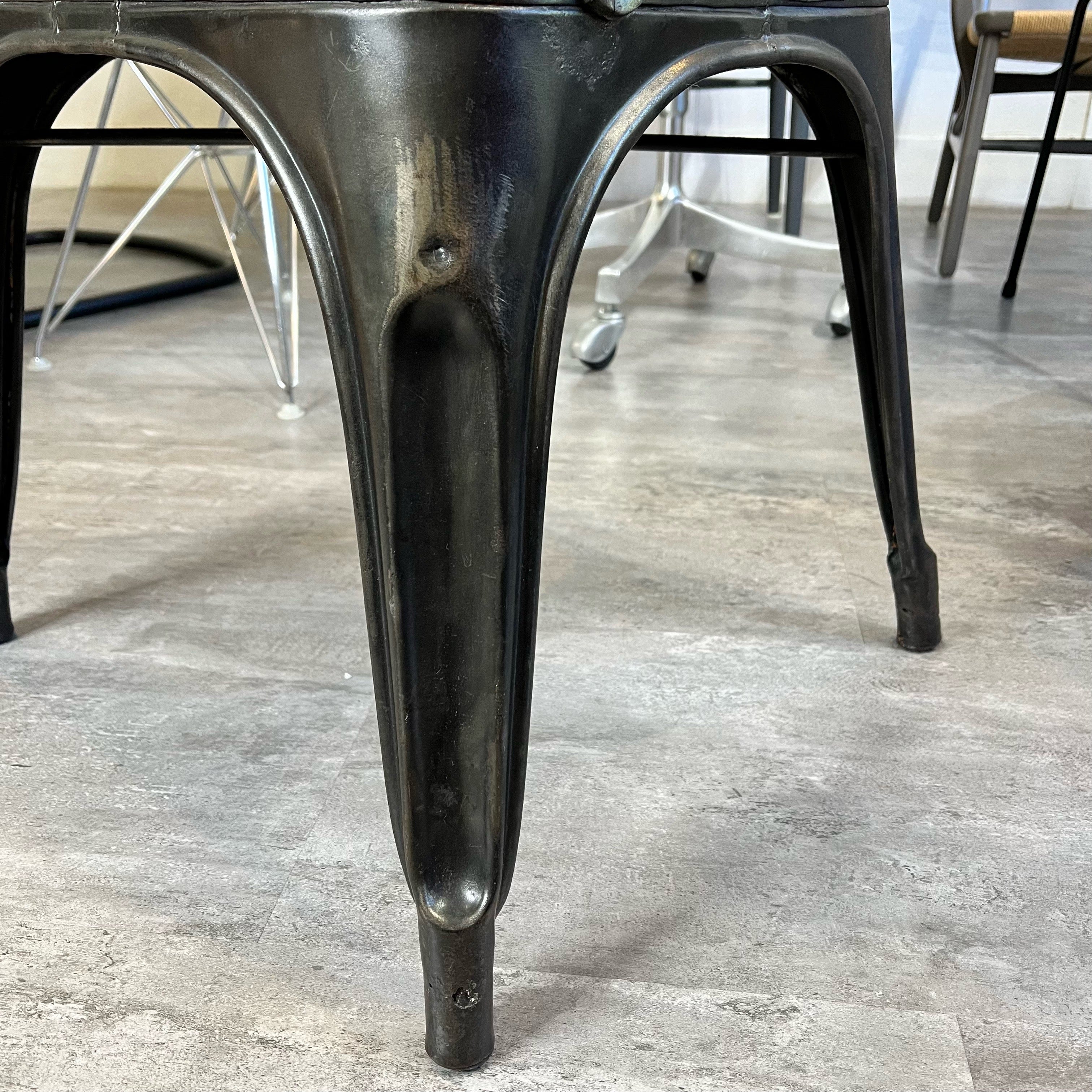 トリックス / TOLIX Aチェア アームチェア ブラック ヴィンテージ 中古