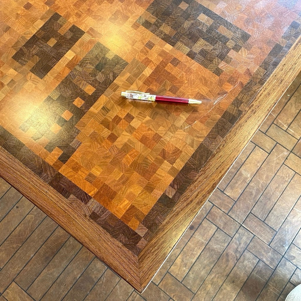 トラネケア TRANEKAER DENMARK 寄木細工 コーヒーテーブル リビング