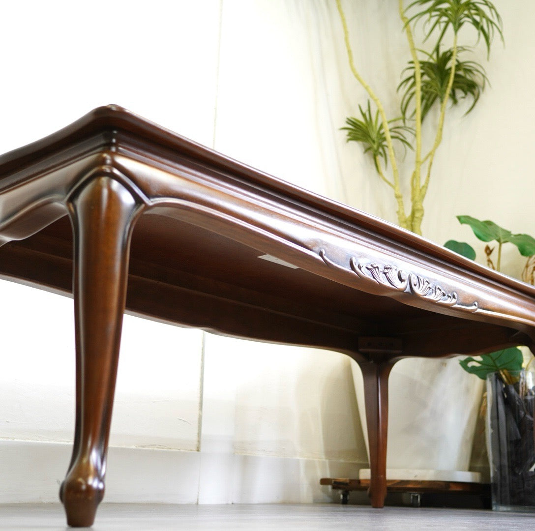 マルニ木工 / maruni マキシマムシリーズ センターテーブル129 中古 猫