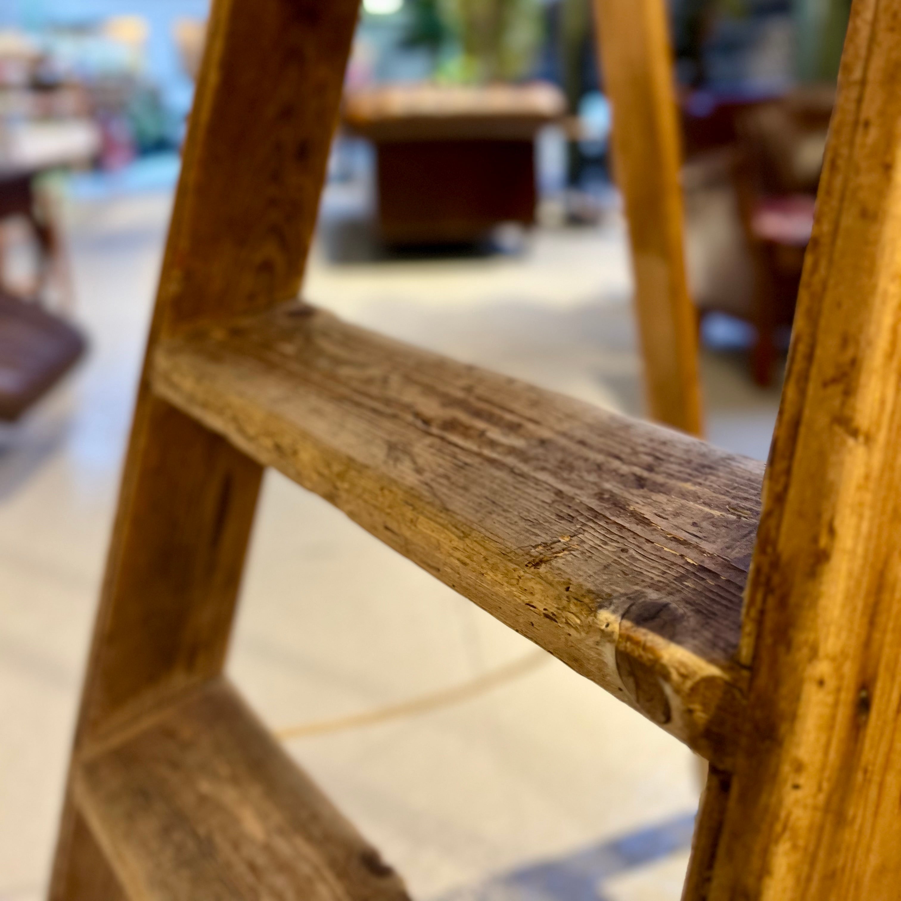 英国 アンティーク ラダー 脚立 ステップラダー ディスプレイ用