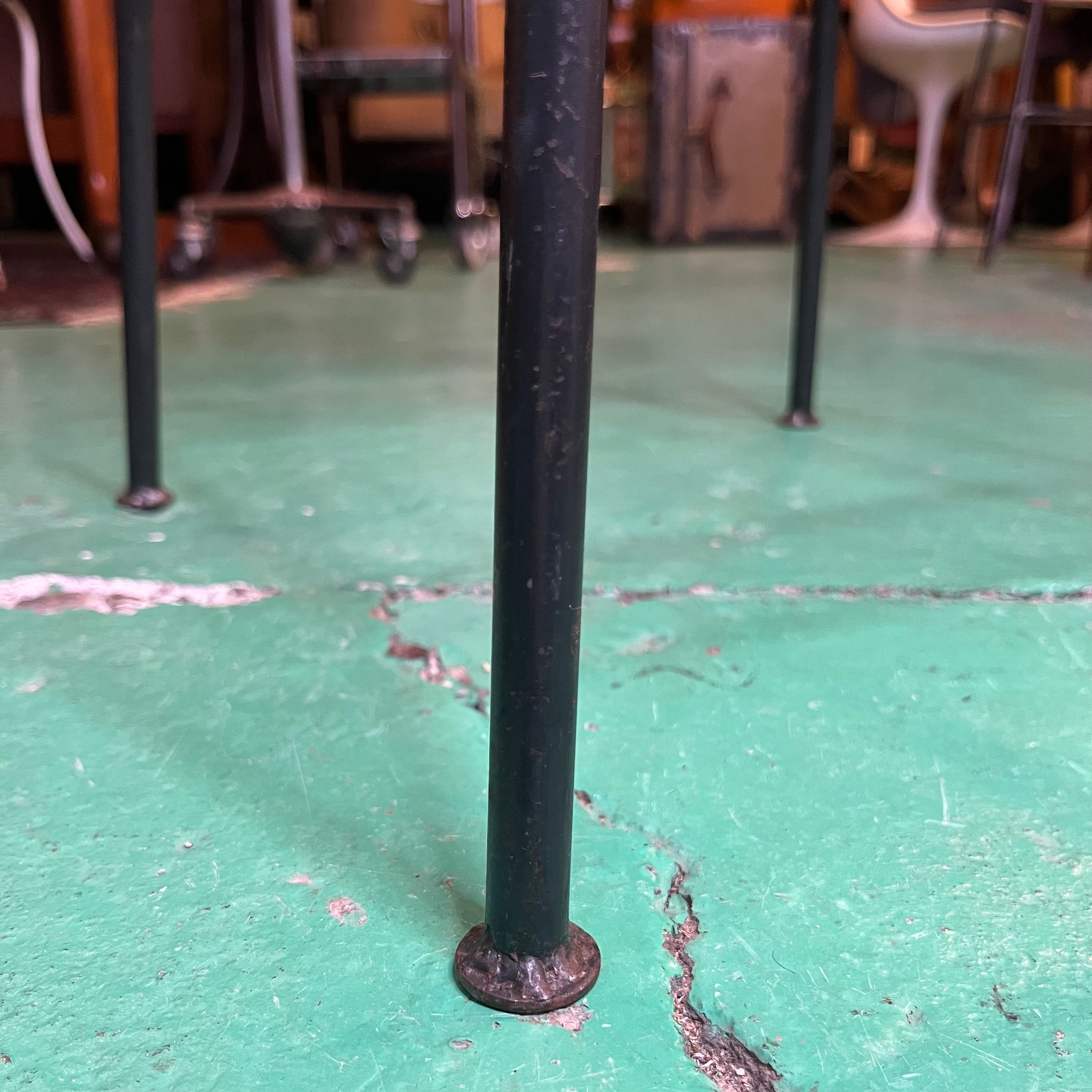 ウッド＆アイアン バースツール ハイスツール カウンターチェア 中古