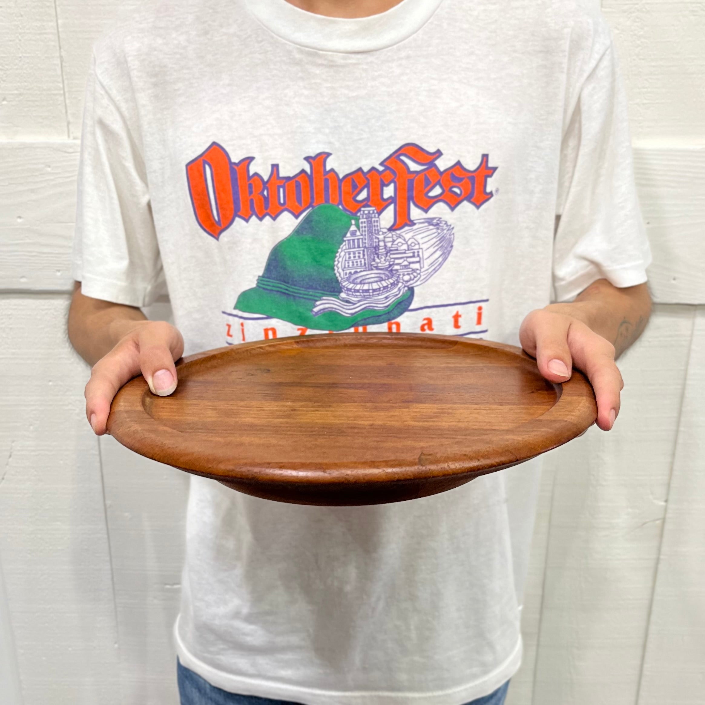 ディグスメッド / DIGSMED 木製回転トレイ デンマーク製 ヴィンテージ 中古