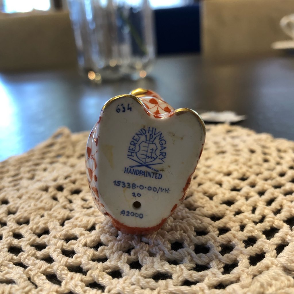 ヘレンド / Herendスタンディングバニー うさぎ フィギュリン オブジェ