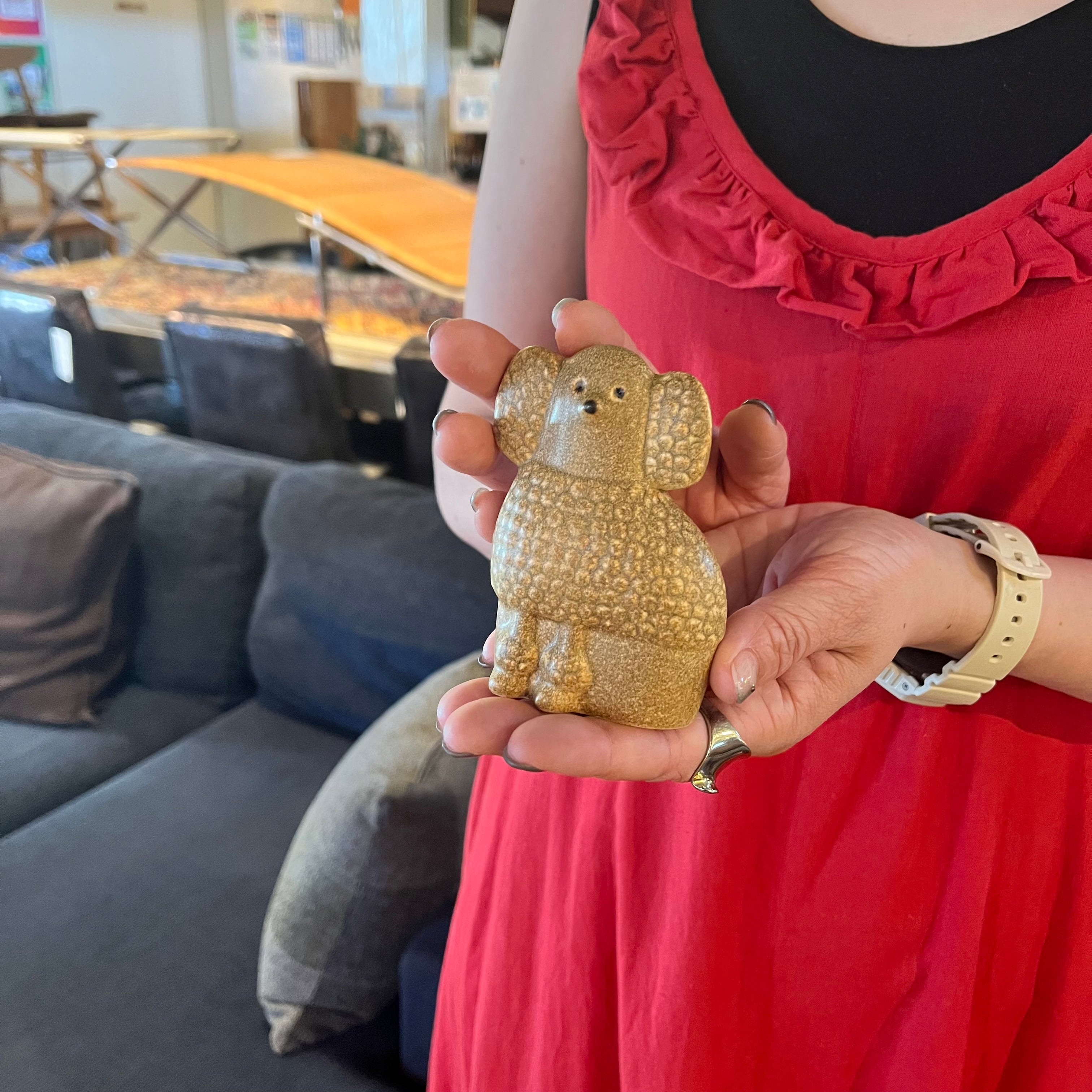 リサ・ラーソン / Lisa Larson プードルミニ ブラウン ライト 北欧