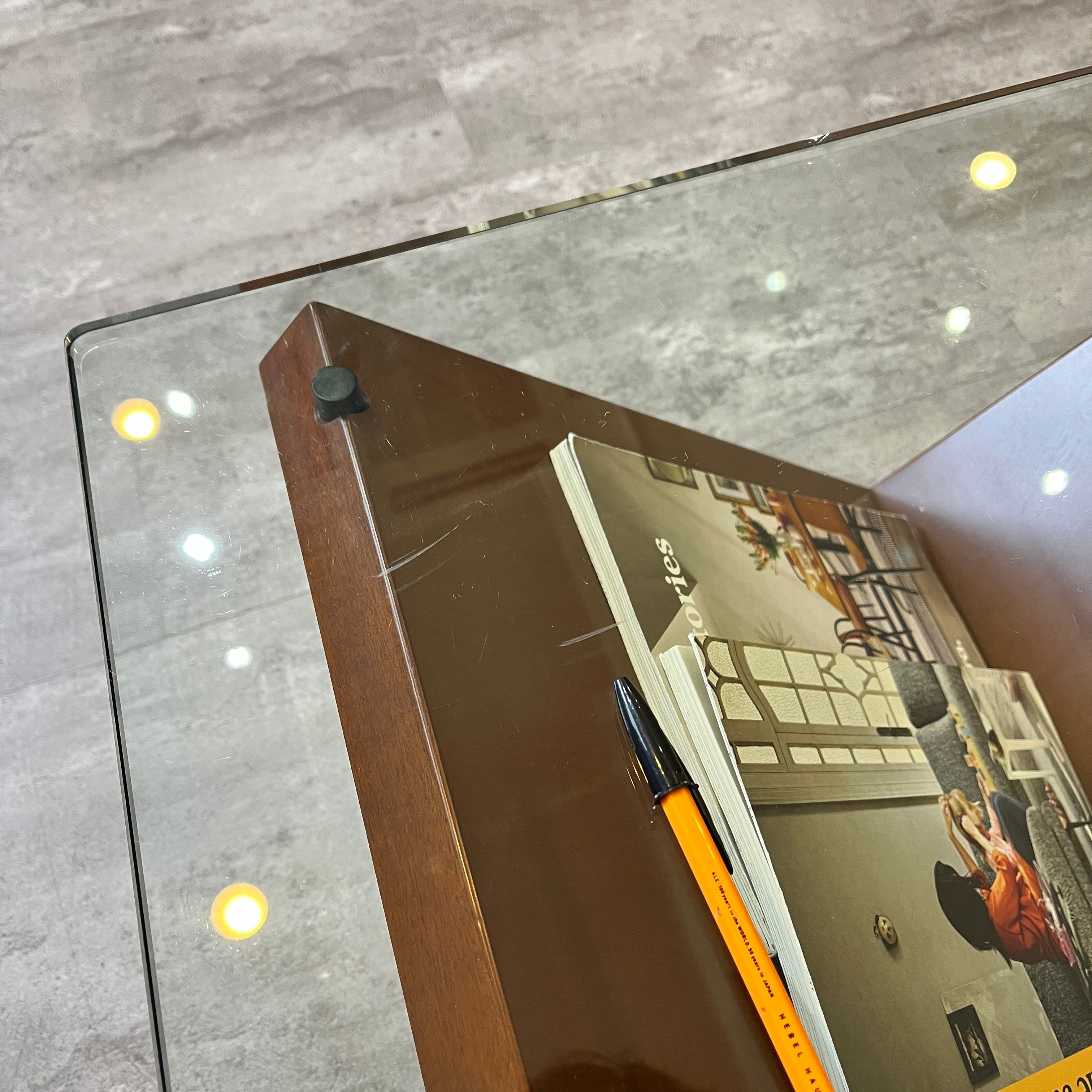 アルフレックス / arflex モンターニャ / MONTAGNA ガラステーブル