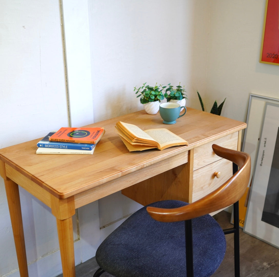 モモナチュラル / MOMO NATURAL COMO デスク 学習机 アルダー材 大人