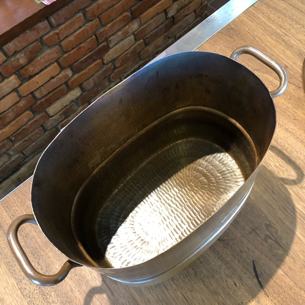 ババグーリ / babaghuri 銅の蒸し器 オーバル型 ヨーガン・レール 中古