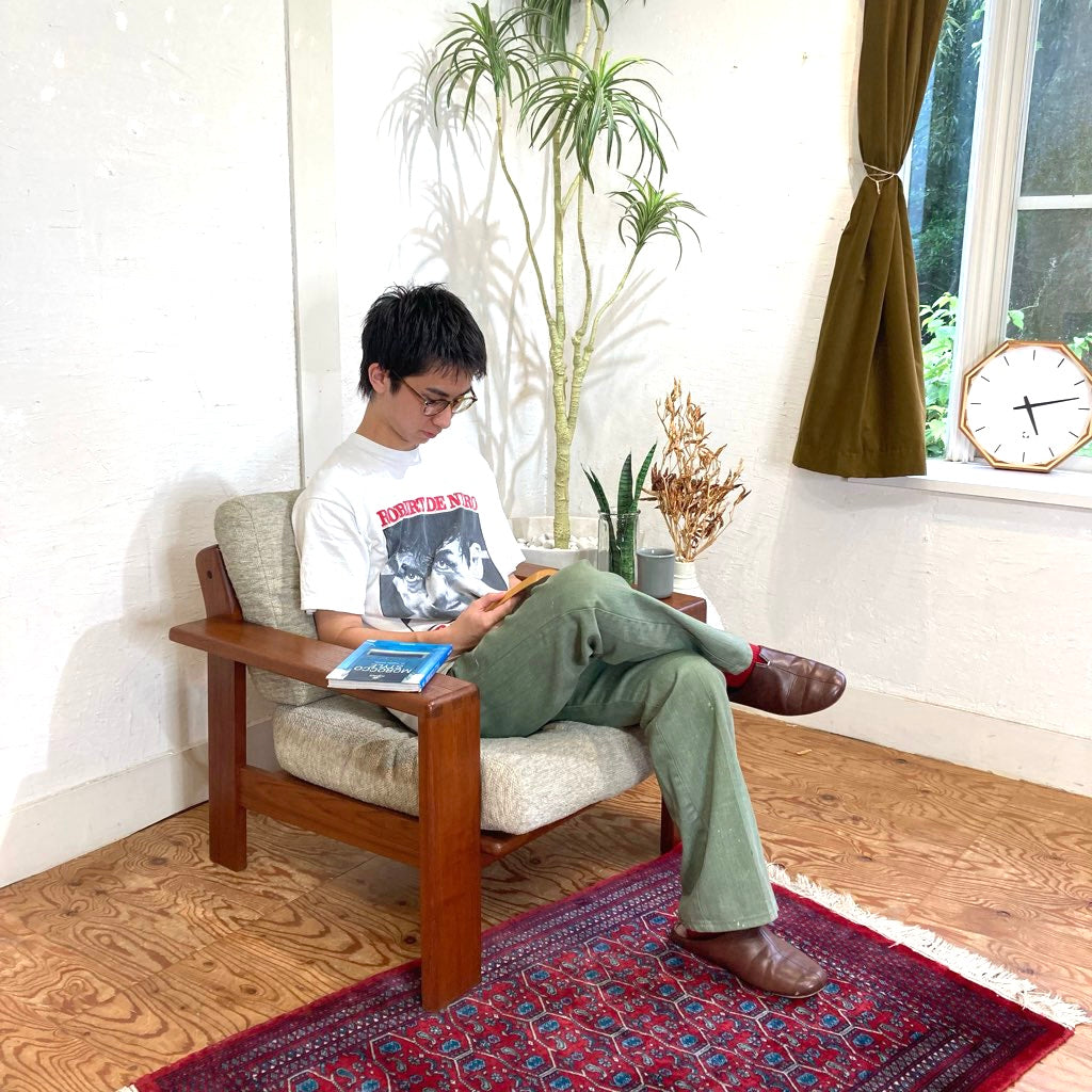 コスガ / KOSUGA アームソファ チーク材 ジャパンヴィンテージ 中古