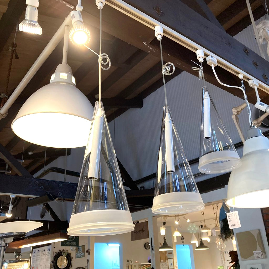 フロス / Flos フーシア / FUCSIA 1灯 ペンダントライト 中古 ガラス