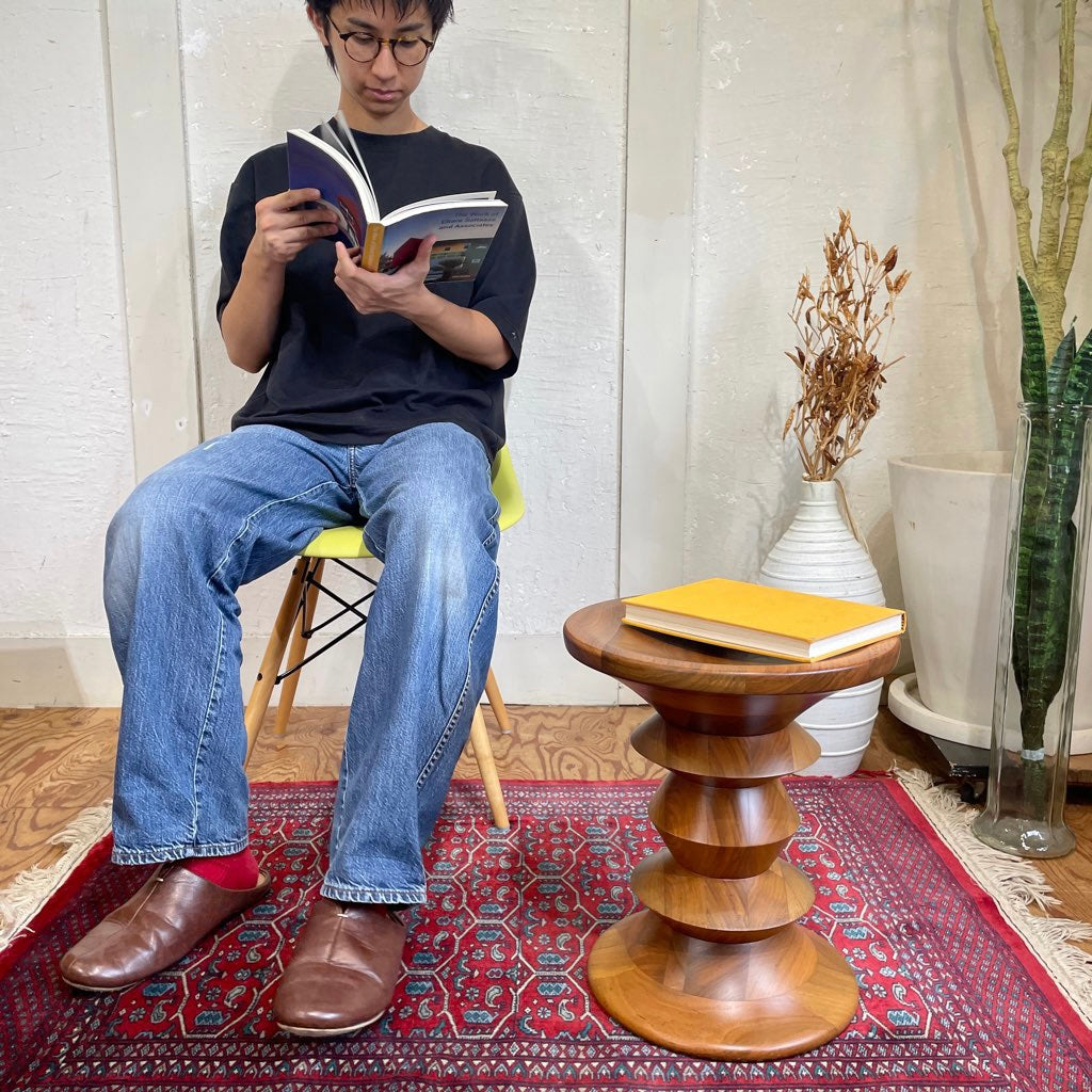 ハーマンミラー Herman Miller ターンドスツール ウォールナット