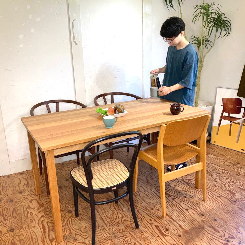 無印良品 / muji オーク無垢材 ダイニングテーブル 中古 シンプル