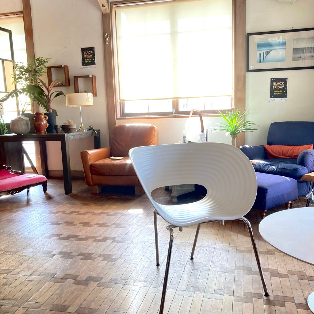 ヴィトラ / Vitra トムバック / Tom vacチェア ホワイト ロン