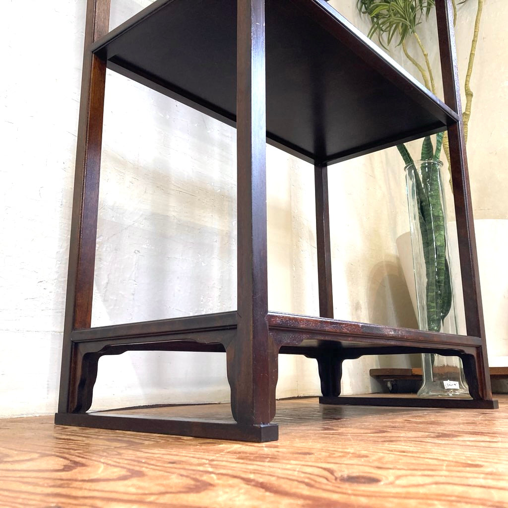 松本民芸家具 #80型 朝鮮棚 I 飾り棚 食器棚 中古 オープンラック 木製