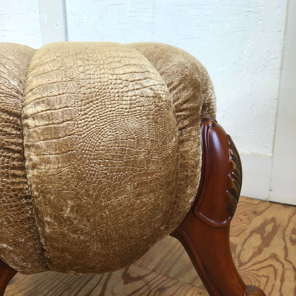 猫脚 クラシック スツール パンプキンスツール チェア 中古 かぼちゃ