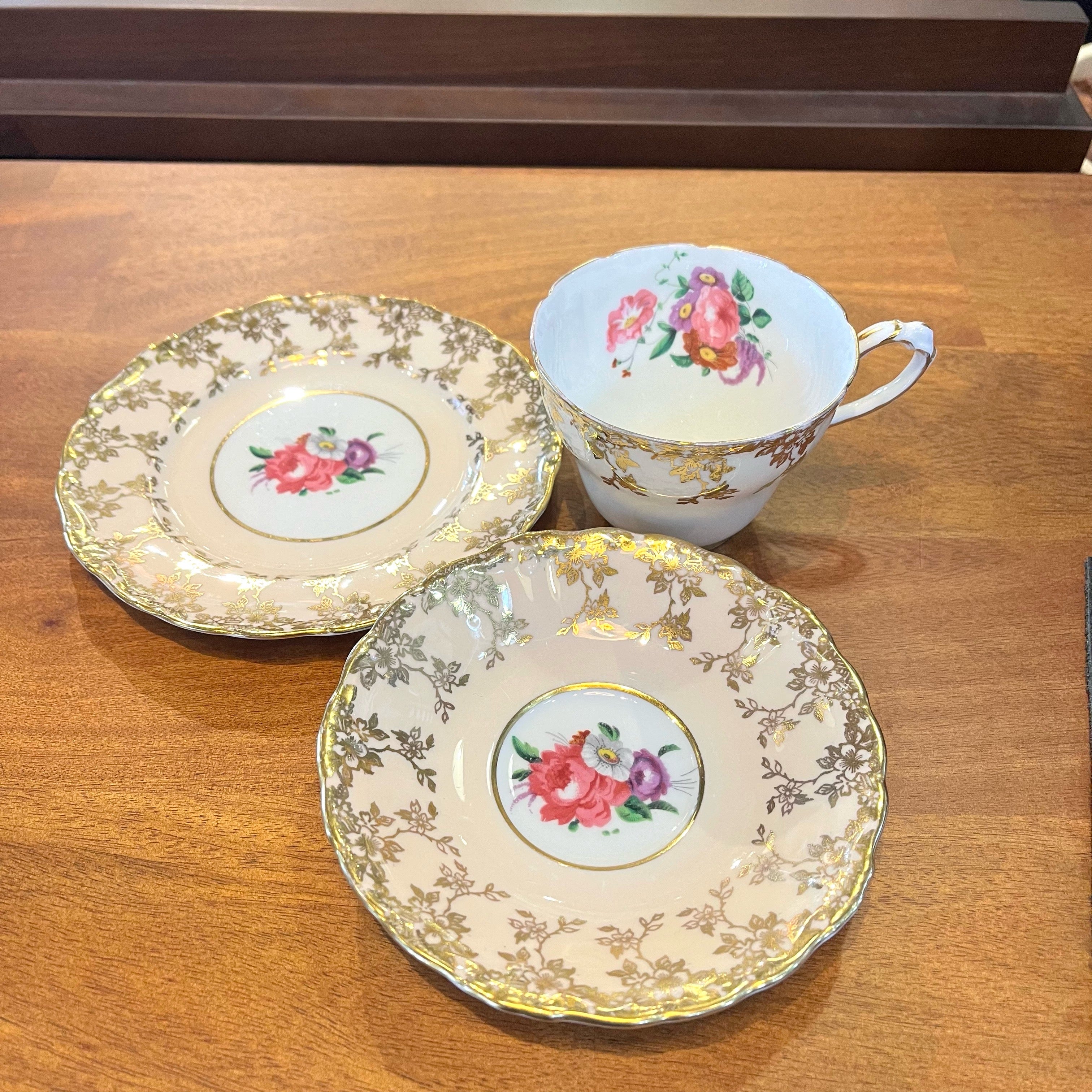 パラゴン / PARAGON コーヒーカップ＆ソーサー＆プレート トリオ