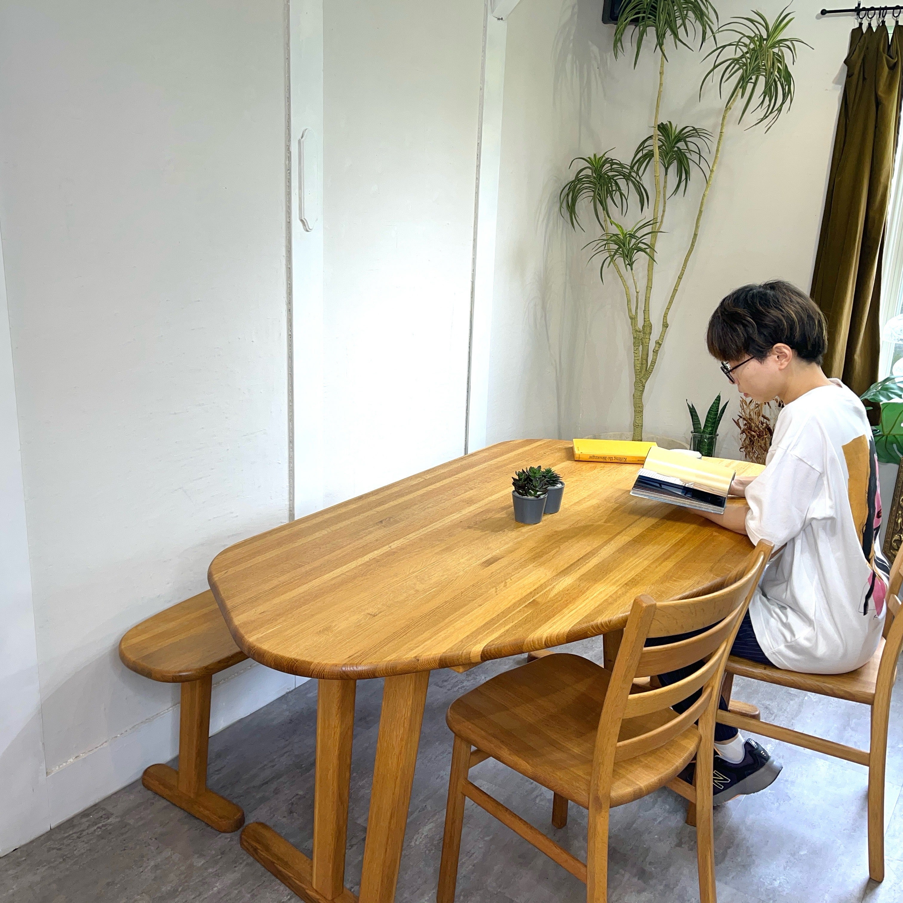 飛騨産業 HIDA バゲット baguetteシリーズ ダイニング4点セット