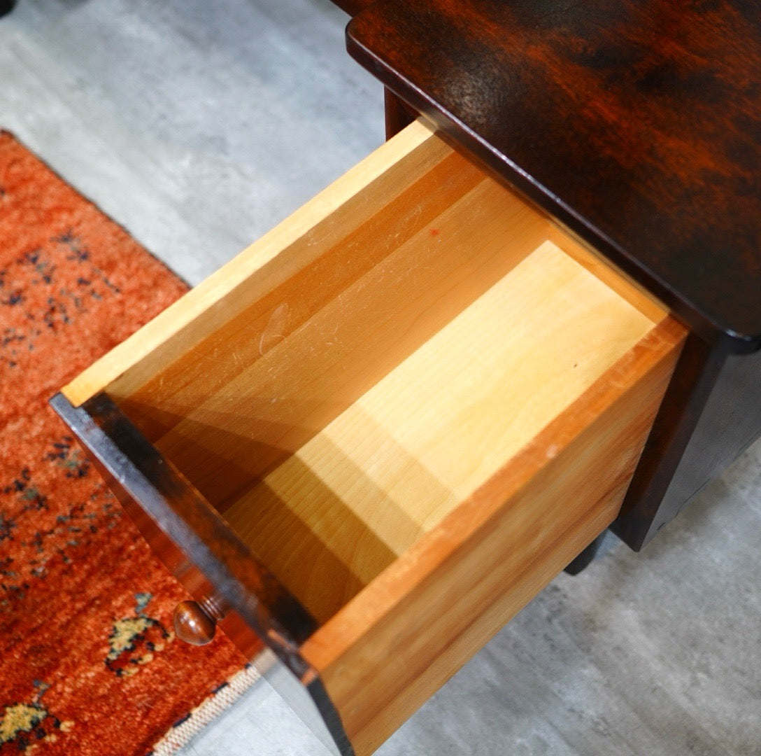 松本民芸家具 角型三面鏡 ミラー 中古 本棚 古民家 和風 松民 高級家具