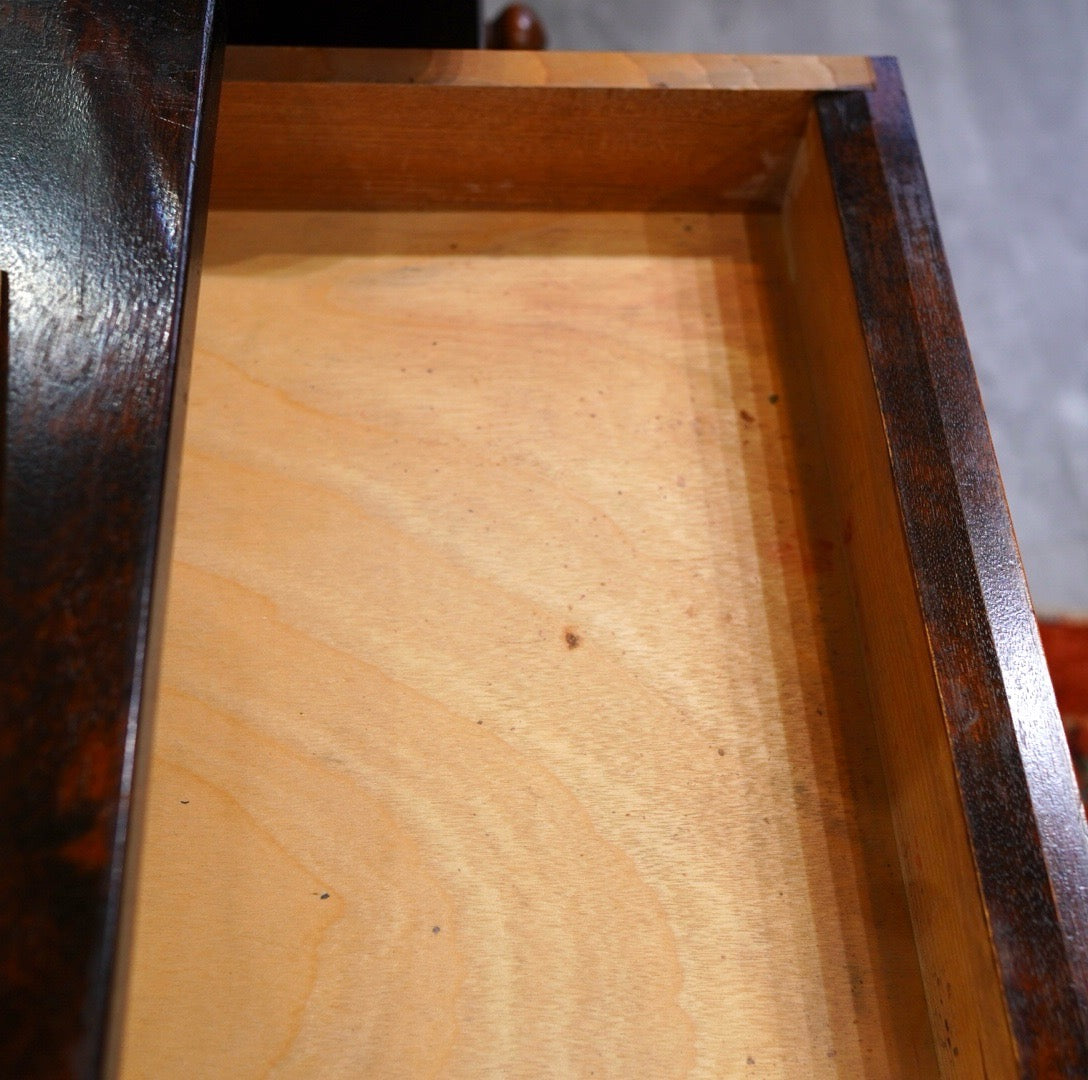 松本民芸家具 角型三面鏡 ミラー 中古 本棚 古民家 和風 松民 高級家具