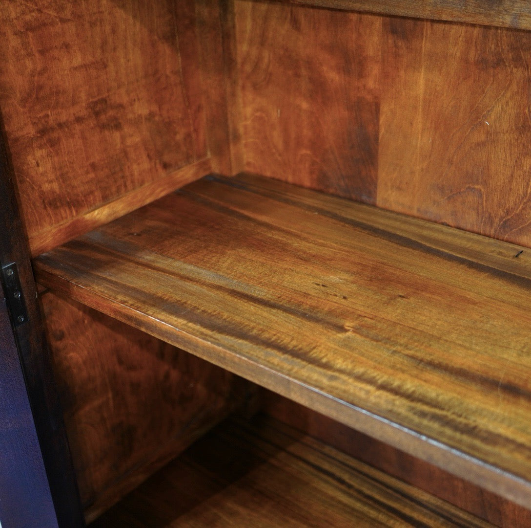 松本民芸家具 C型 書棚 食器棚 カップボード 中古 民芸家具 日本 漆