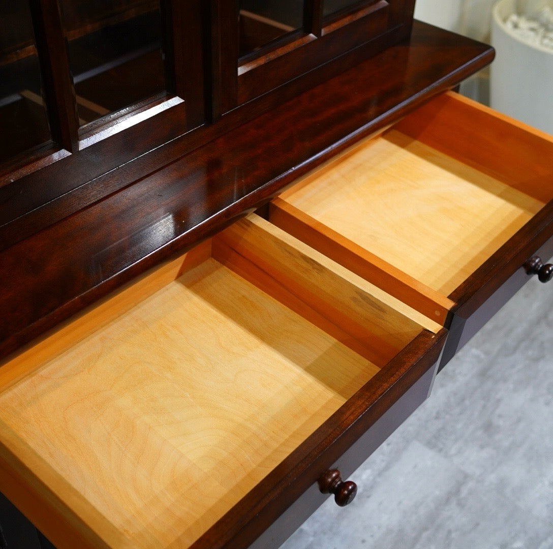 松本民芸家具 A型 食器棚 食器棚 飾り棚 ミズメザクラ 木製 木 中古