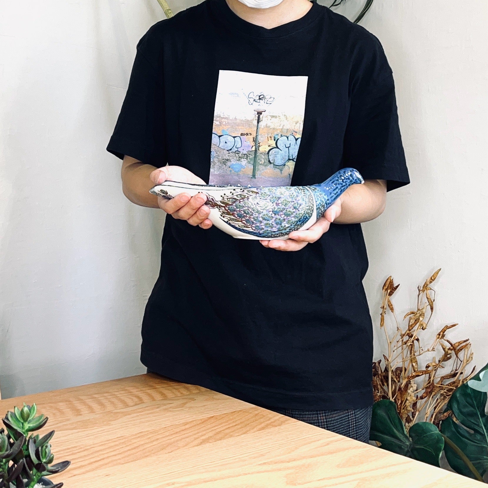 ロイヤルコペンハーゲン / ROYAL COPENHAGEN 鳩型サラダボウル