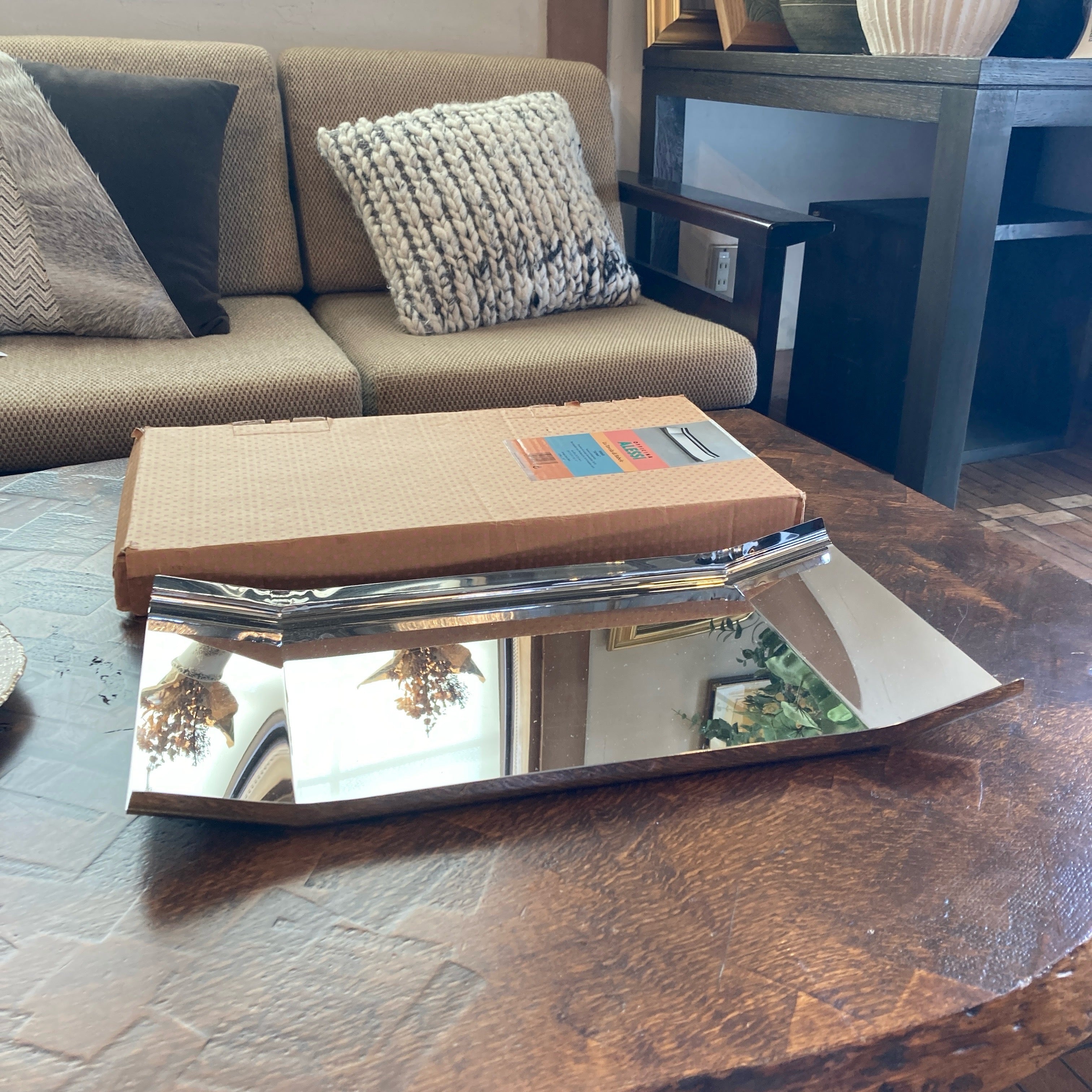 アレッシィ / ALESSI ステンレススチール トレイ エンツォ・マリ