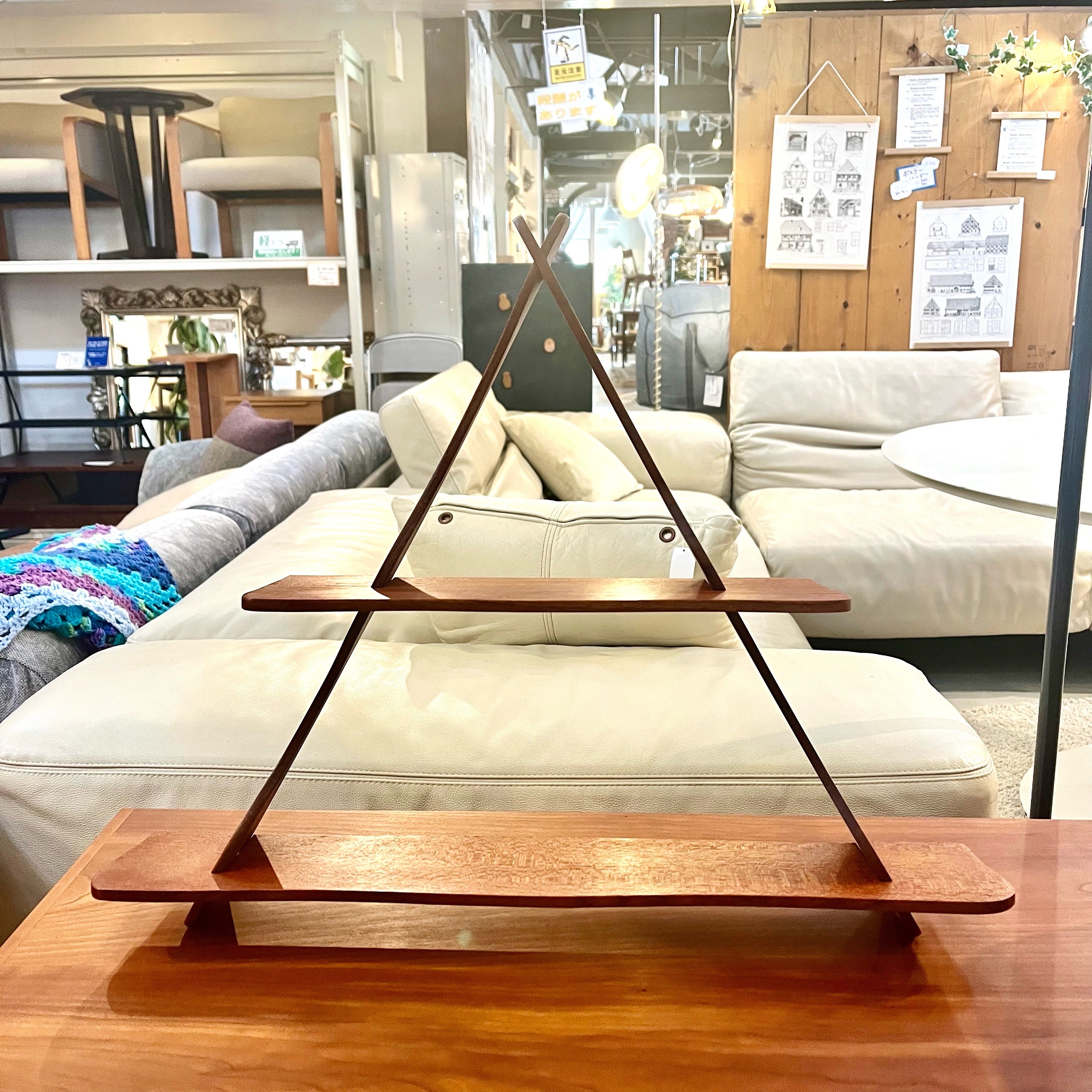 ウォールシェルフ チーク材 ペダー・ムース 北欧 ヴィンテージ 中古