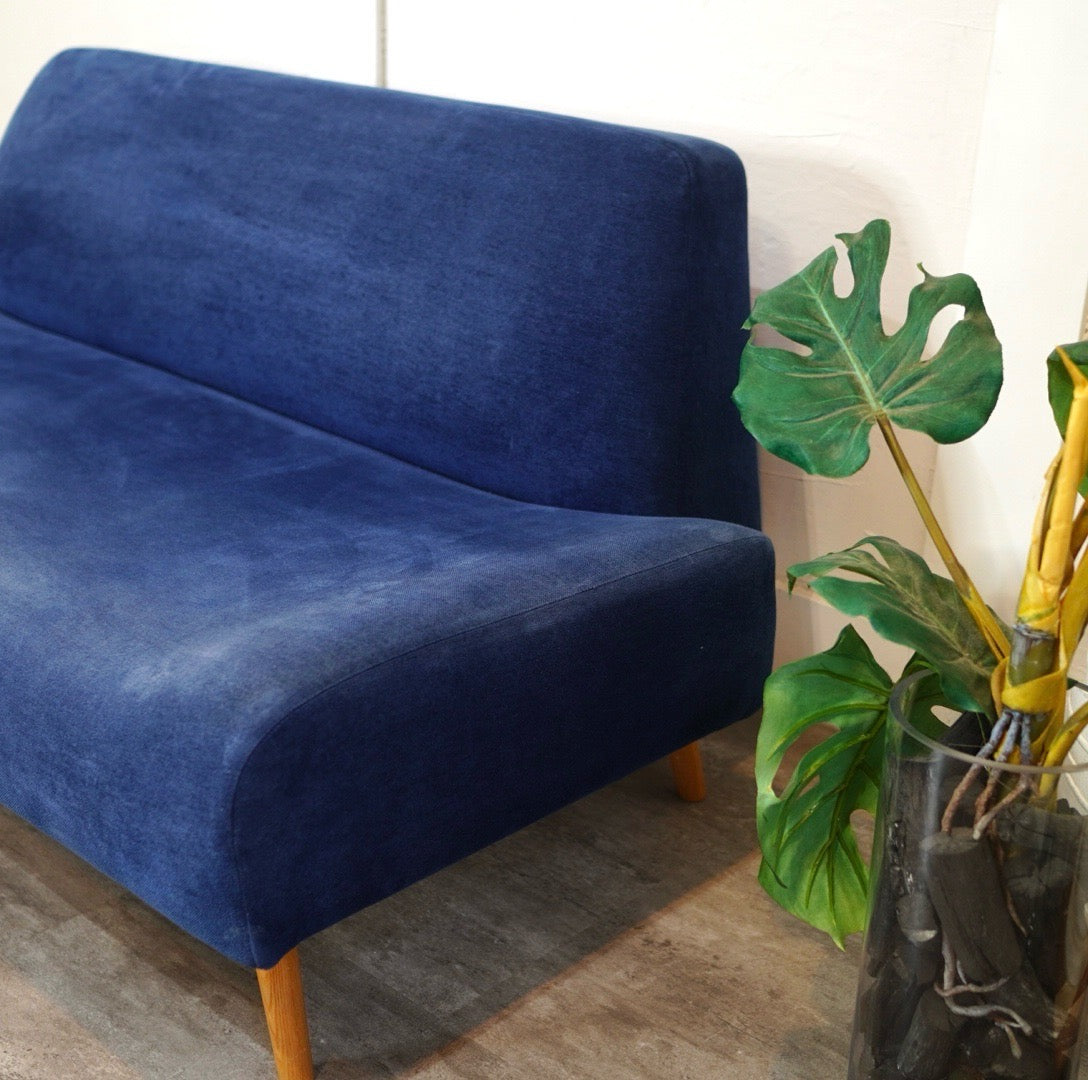 イデー / IDEE アーオソファ / AO SOFA 2人掛け ネイビー 中古