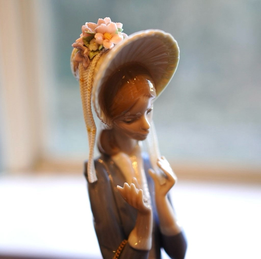 リヤドロ / LLADRO 犬とお散歩 フィギュリン スペイン 磁器