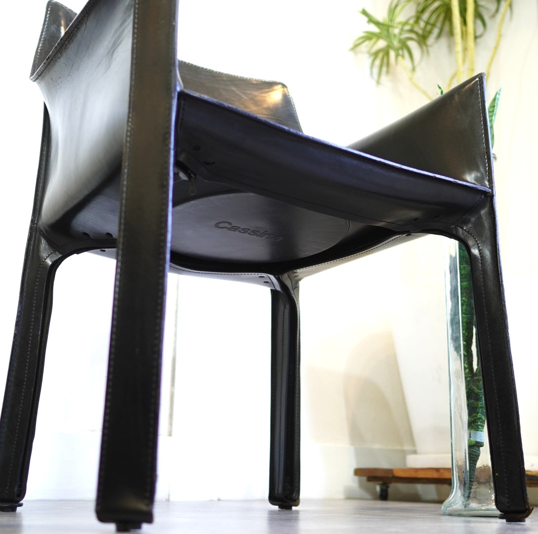 カッシーナ Cassina キャブ CAB アームチェア 413 マリオ・ベリーニ