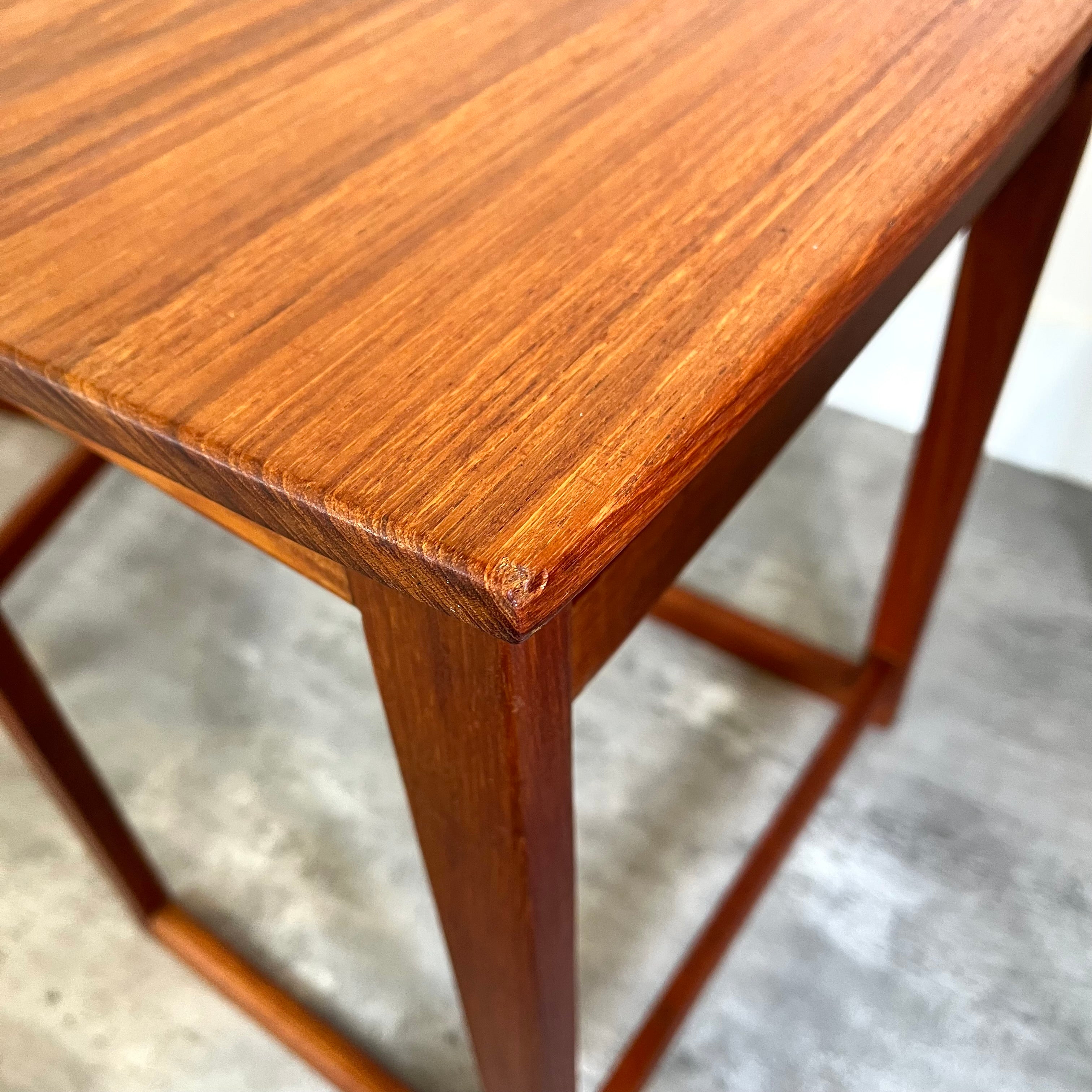 イギリスヴィンテージ 英国 ネストテーブル コーヒーテーブル チーク材