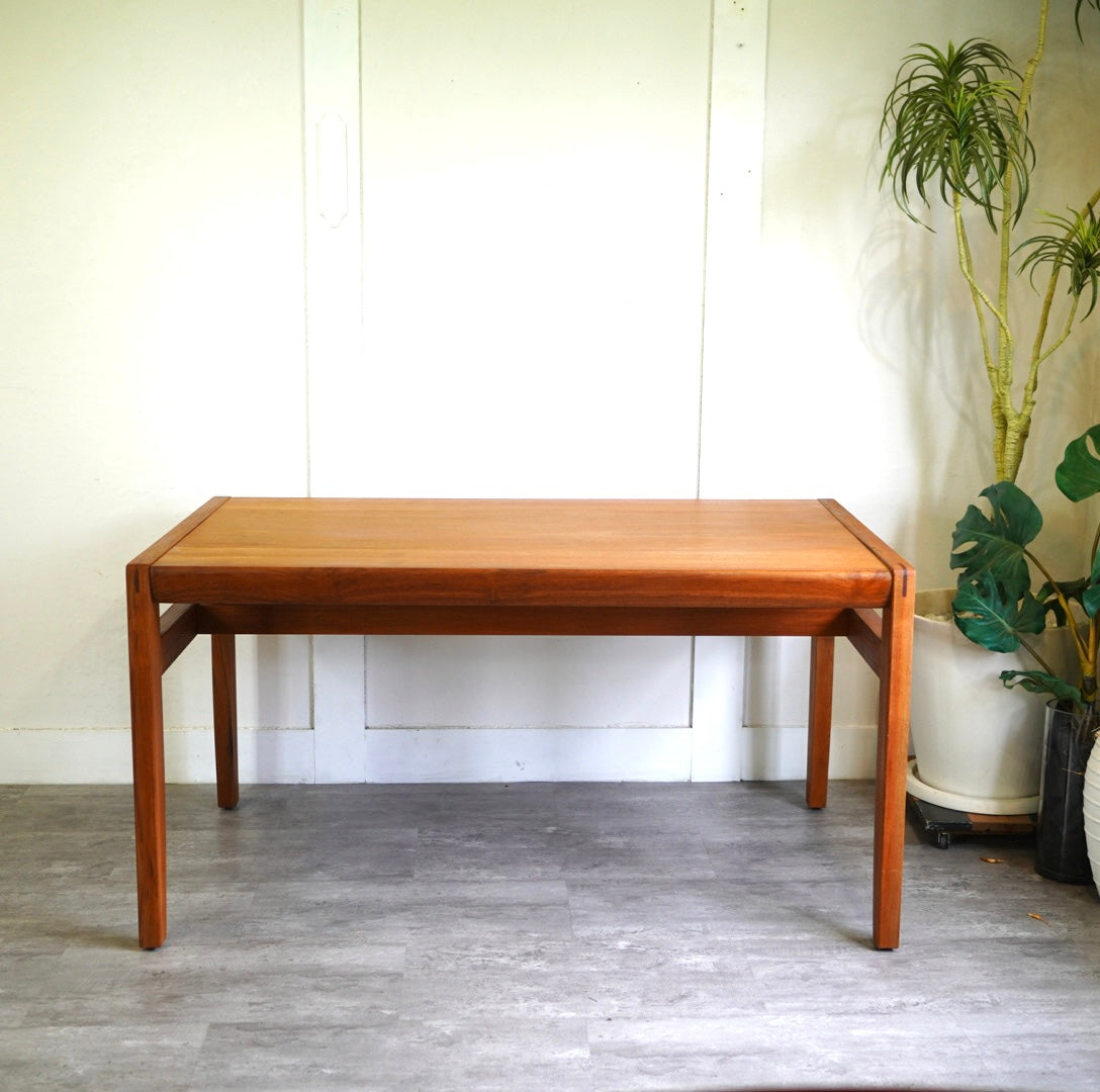 朝日木材加工 BOSCO ダイニングテーブル チーク材 4人家族 コンパクト