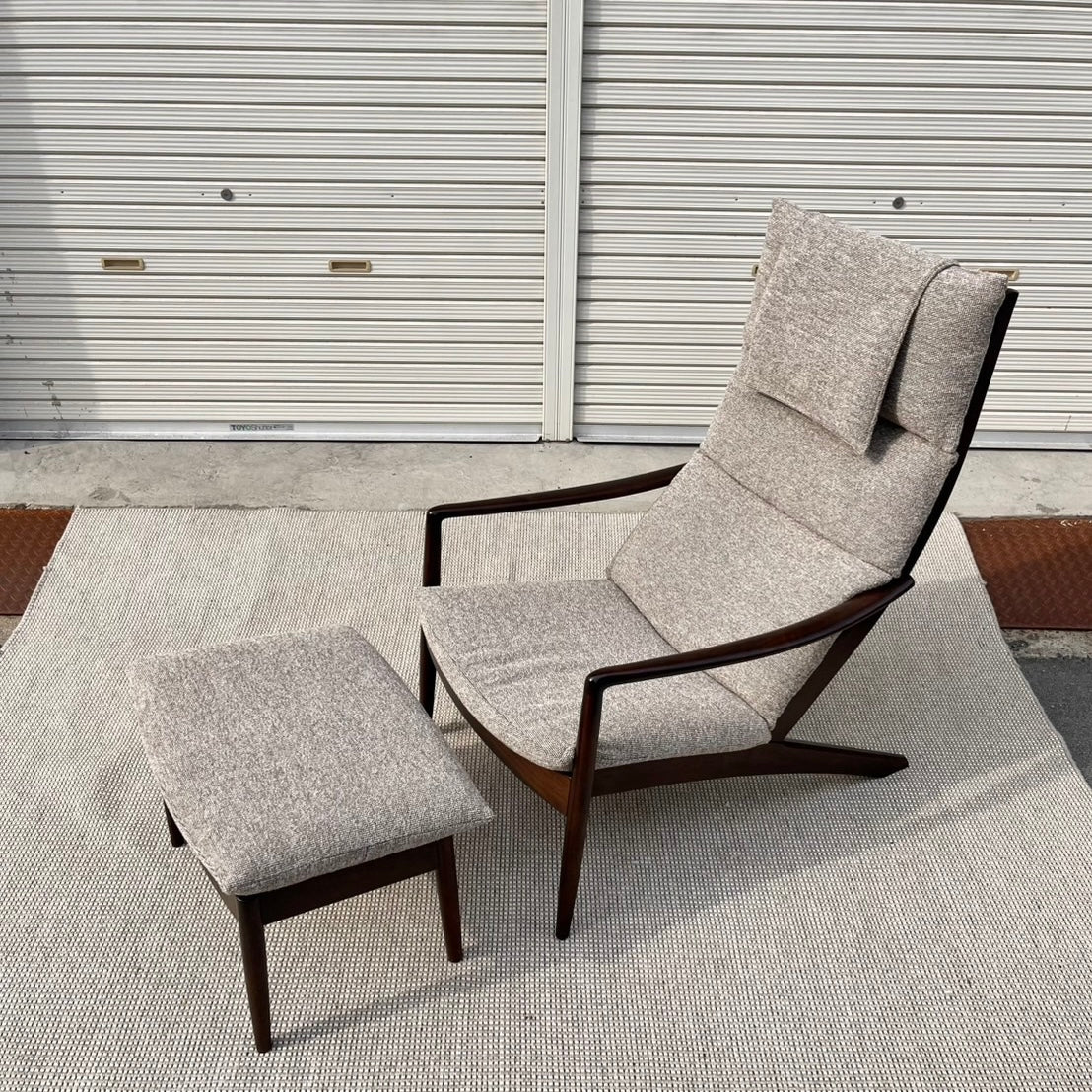 飛騨産業 VIOLA ハイバック パーソナルチェア & オットマン