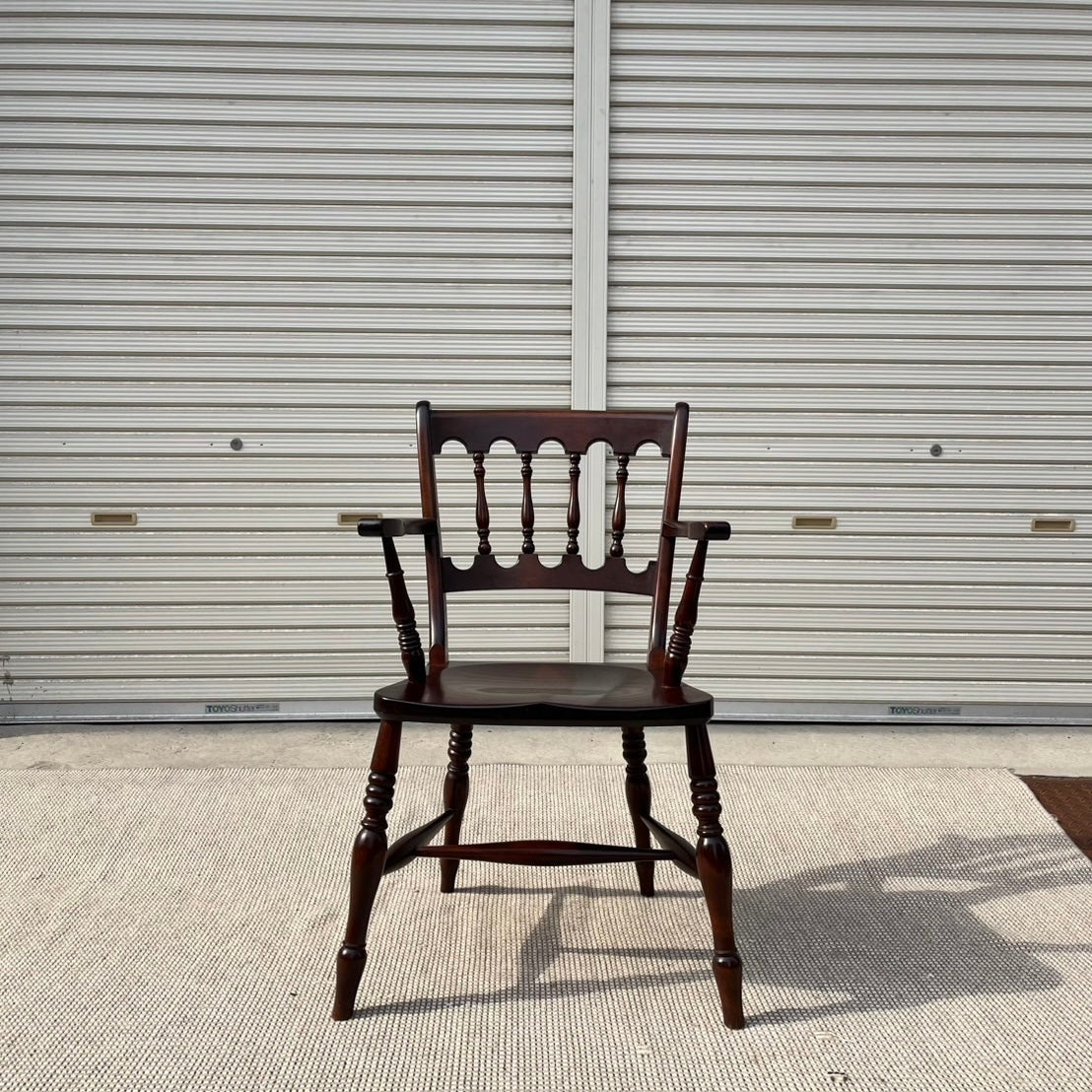 松本民芸家具 A型 ワイコム アームチェア ダイニングチェア 中古 国産