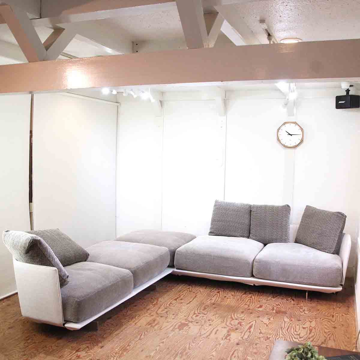 アルフレックス / arflex ブレラ / BRERA 185左アームソファ 270右