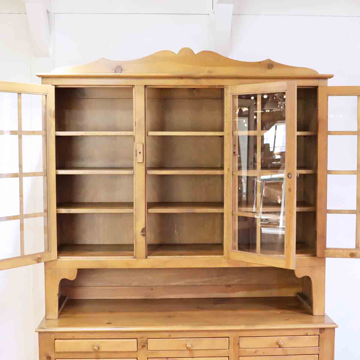 Enfant / アンファン カップボード パイン材 食器棚 希少 中古