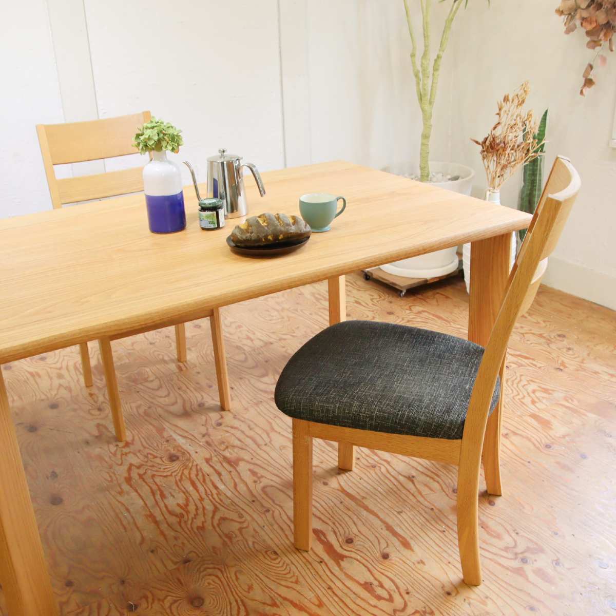 HIDA / 飛騨産業 アルモ ダイニングチェア キツツキマーク 飛騨高山