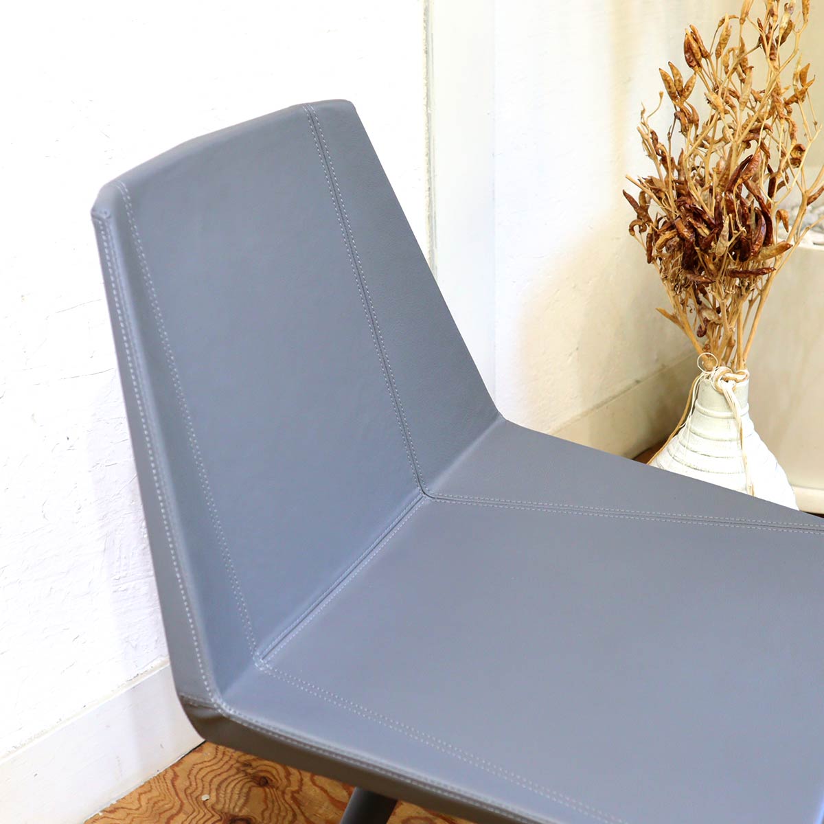 藤栄 / FUJIEI グリムチェア ダイニングチェア グレー 展示品