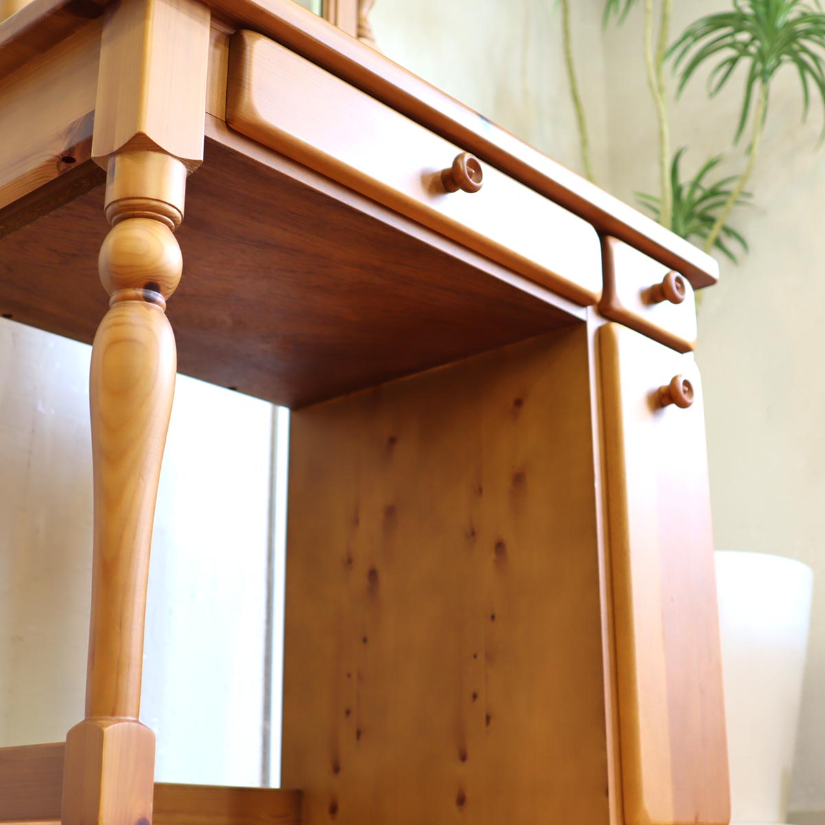 コスガ / KOSUGA プロヴァンスシリーズ ドレッサー デスク 中古 パイン