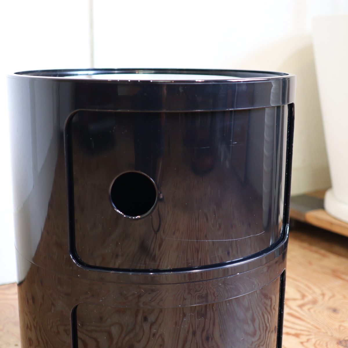 カルテル / Kartell コンポ二ビリ ラウンドエレメント 2段 ブラック