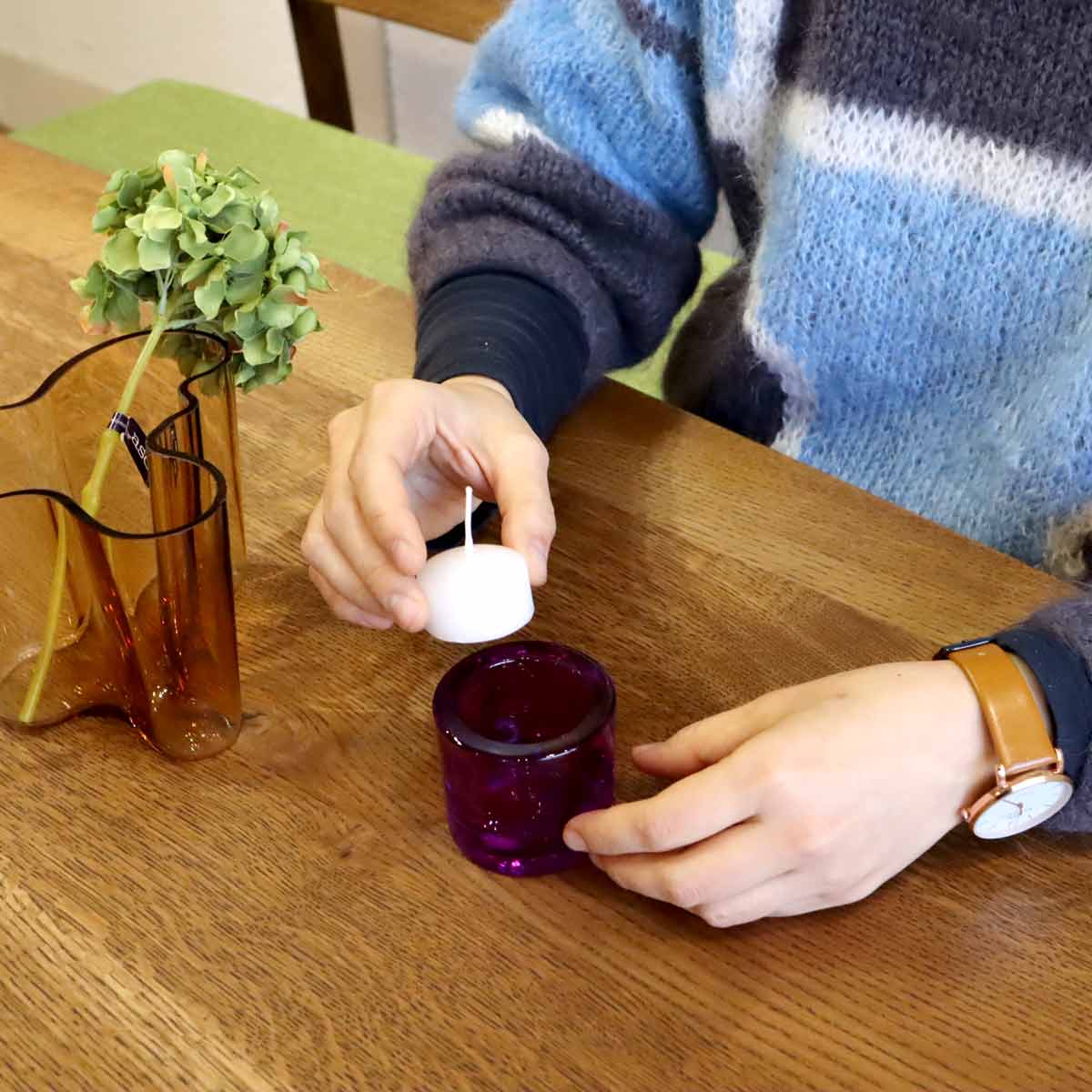 イッタラ / iittala kivi マリメッココラボ キャンドルホルダー