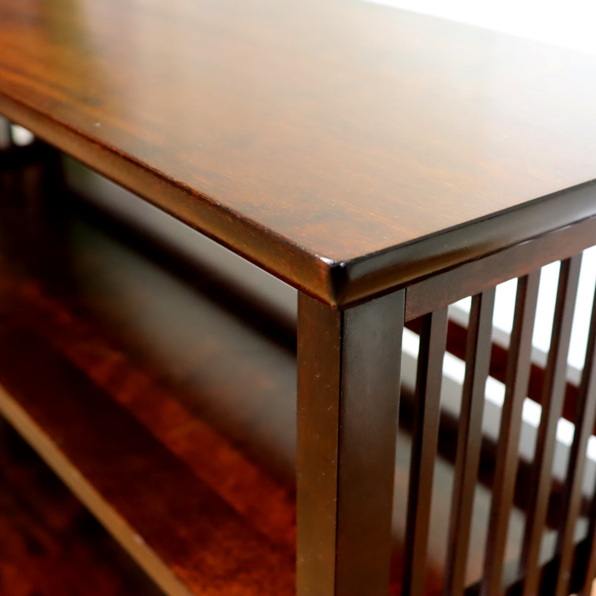 北海道民芸家具 書棚 HM117 本棚 小 中古 【1】 キャビネット シェルフ