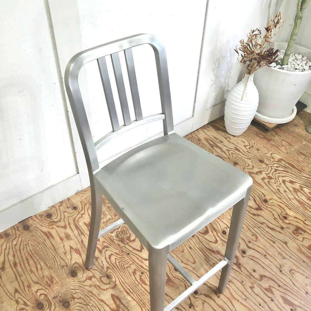 エメコ EMECO ネイビー バースツール NAVY BARSTOOL エメコチェア ハイ