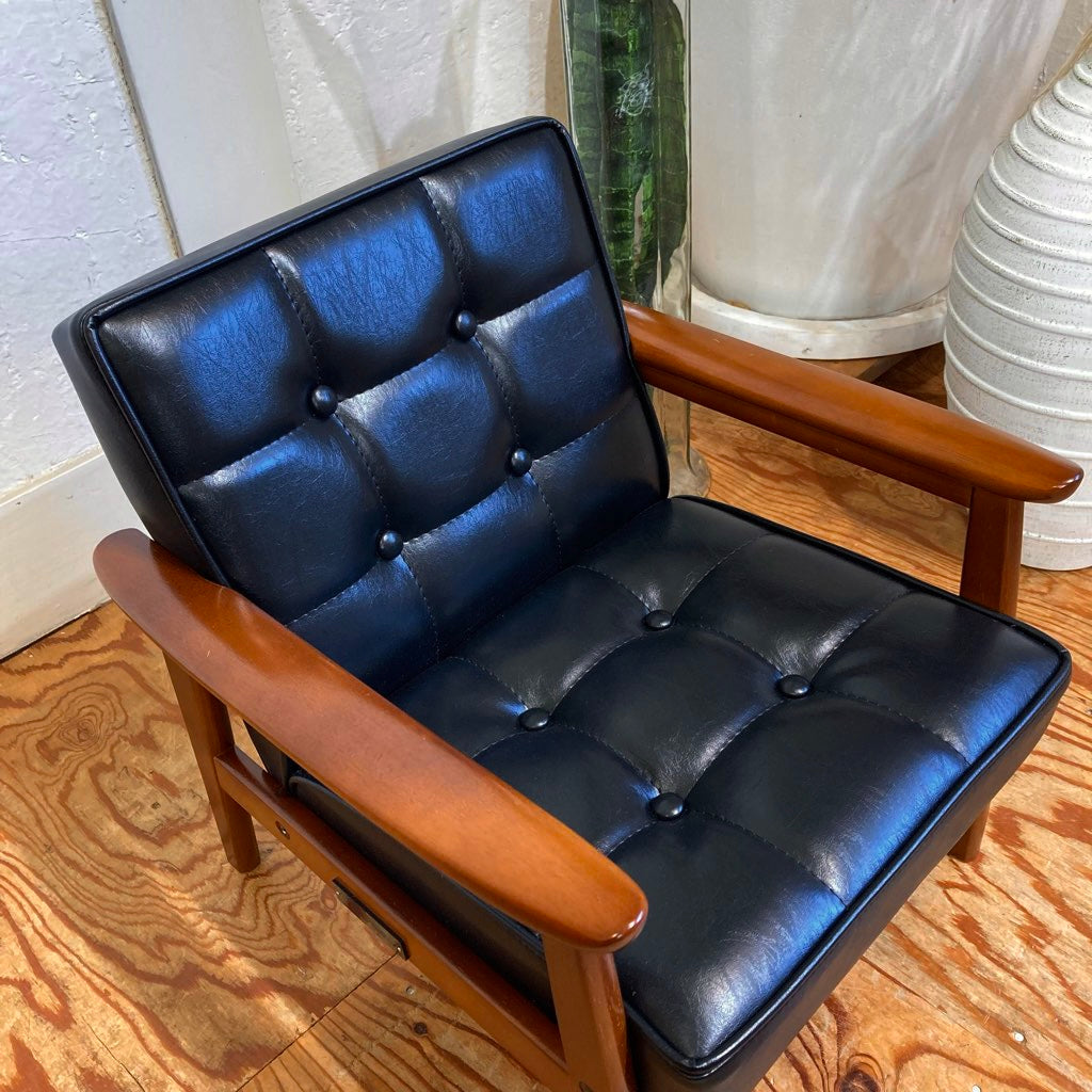 カリモク60 karimoku Kチェア ミニ アームチェア スタンダードブラック