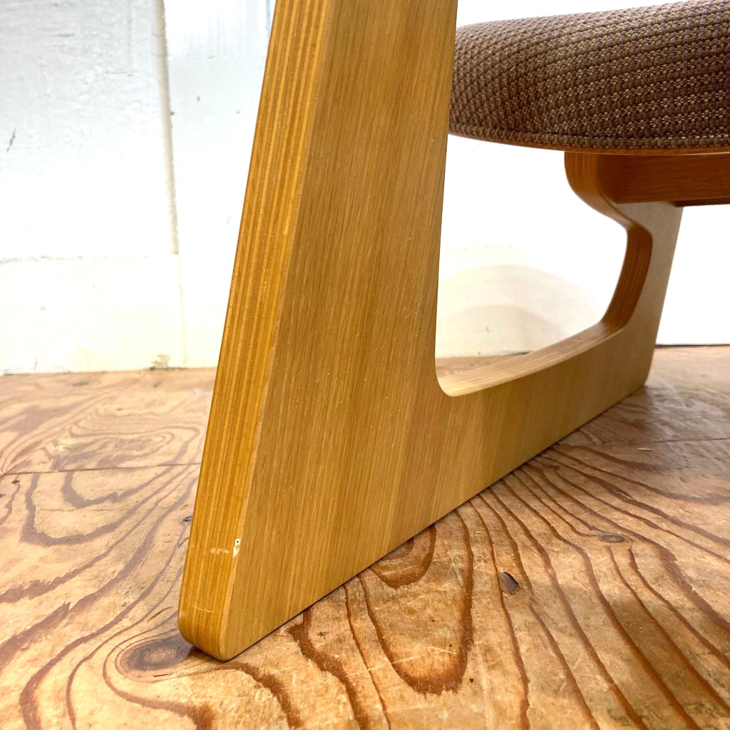 天童木工 / Tendo 低座イス チーク材 長大作 中古 こたつ 床座スタイル