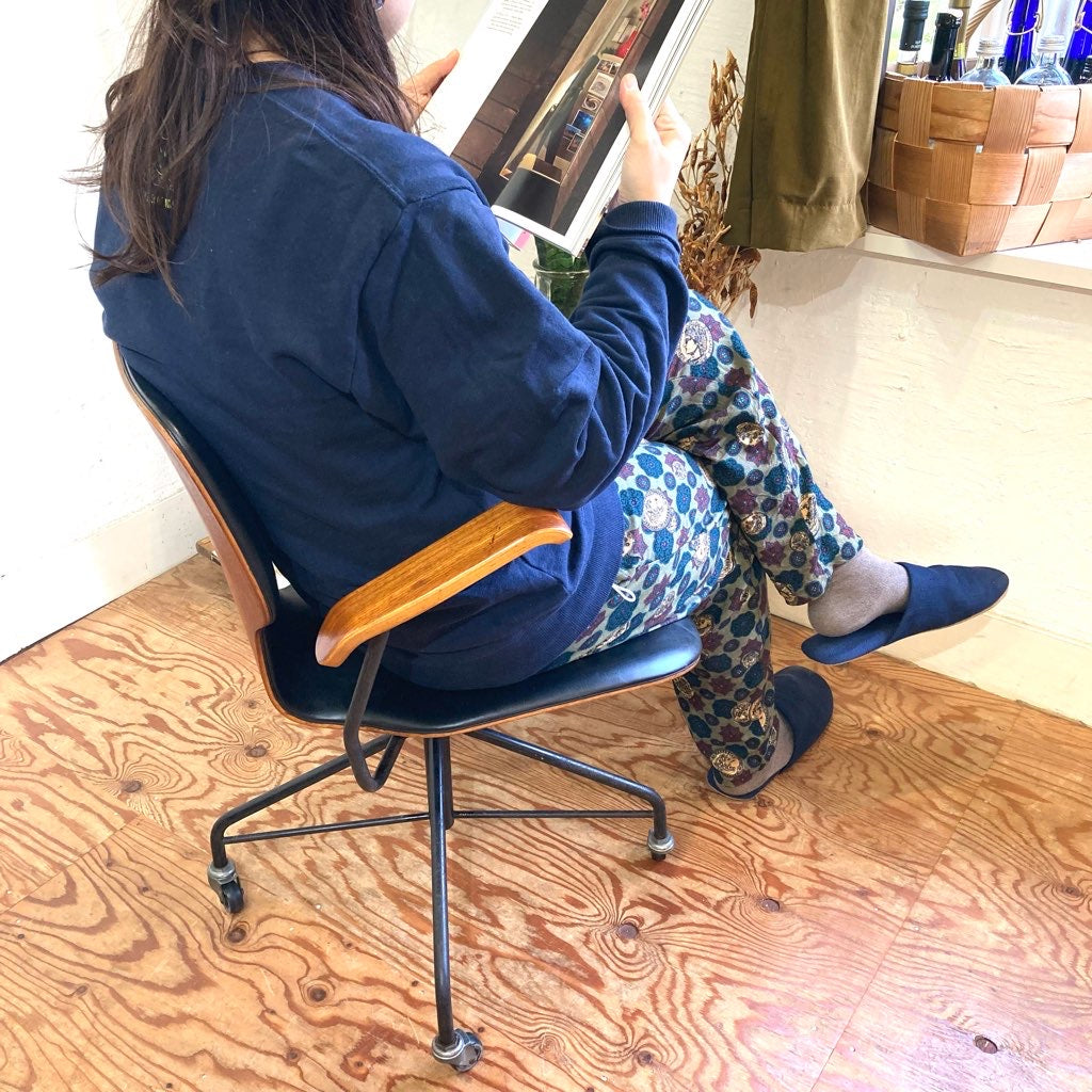 天童木工 / Tendo アームチェア デスクチェア 剣持勇 チーク