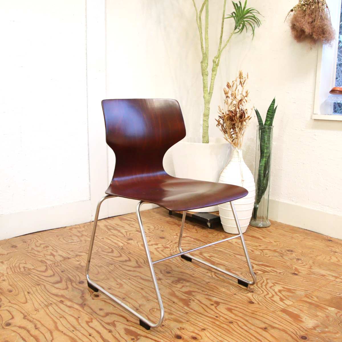 パグホルツ / PAGHOLZ プライウッドチェア 【4】スタッキング ドイツ