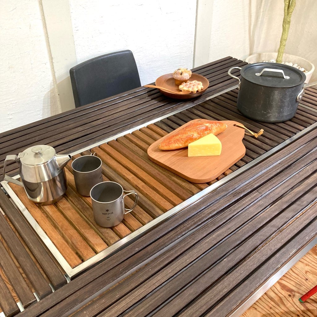 スノーピーク / snow peak ガーデンユニットテーブル ウッドトップ