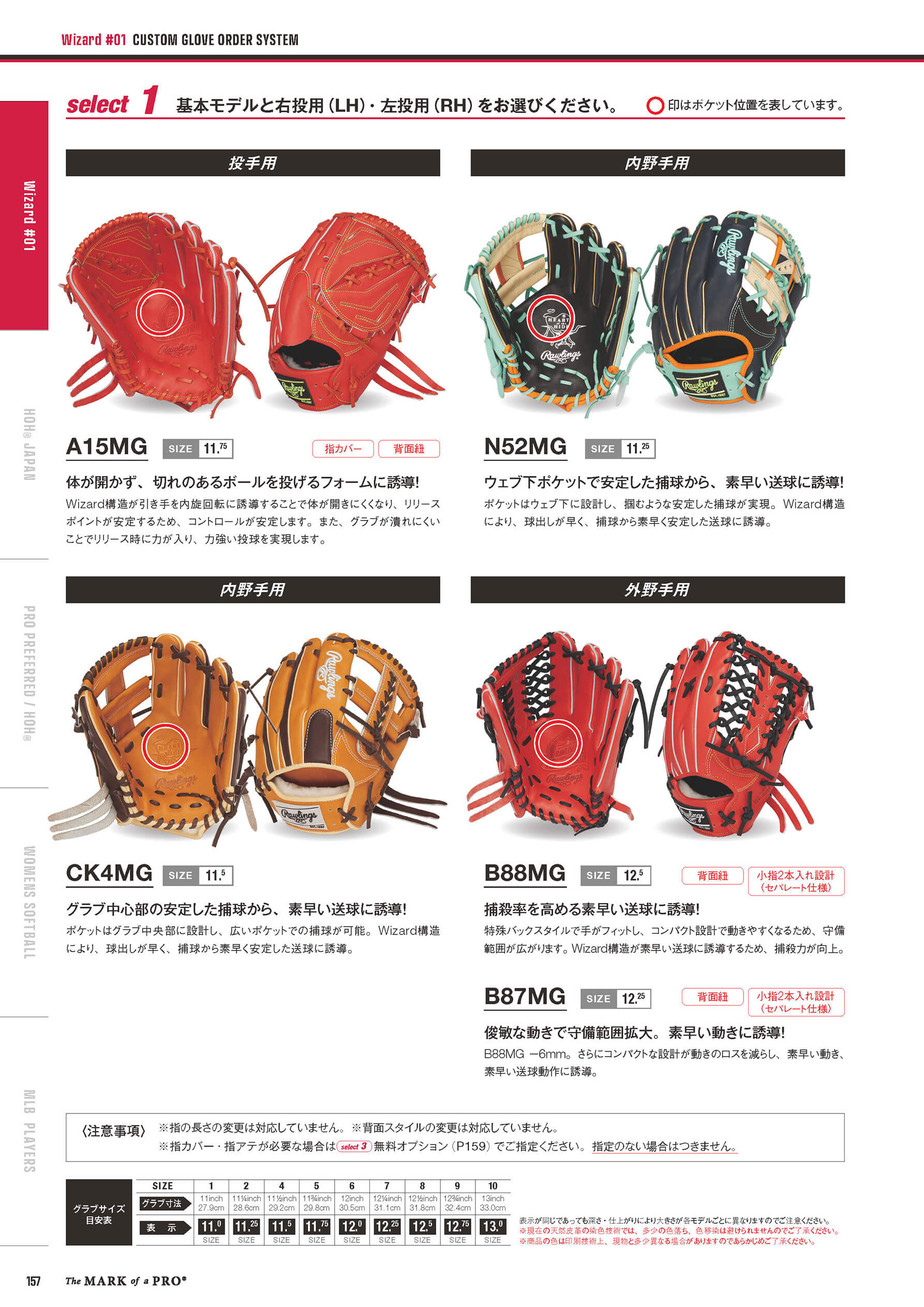 CUSTOM GLOVE | ローリングスジャパン - Rawlings